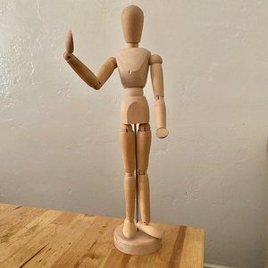 Wooden Drawing Stick Figure Manikin